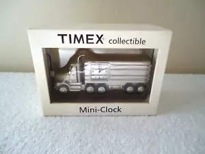 " NOS " / Other Timex Semi & Trailer Mini Collectible Clock " Great Gift Item " - Bild 1 von 14