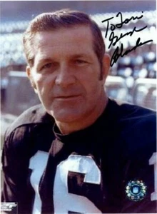 GEORGE BLANDA Autographed Signed 5x7 NFL OAKLAND RAIDERS Photograph - To Lori - Picture 1 of 1