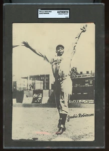 1949 American and National League All Star Fotografie Jackie Robinson SGC A - Foto 1 di 2