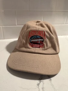 Vintage Astoria Riverfront Trolly Old 300 Strap Back Hat Brown - Picture 1 of 5