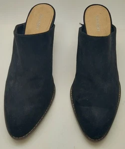 Womens Old Navy Mule Bootie shoe Black size 10 PREOWNED - Picture 1 of 6