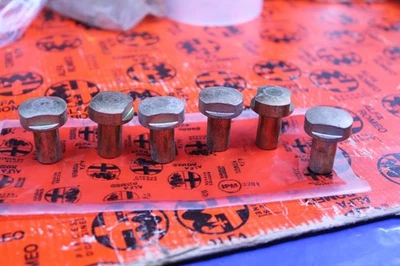 Alfa Romeo GTV, Spider OEM Valve Cover Nuts Set (6) - NOS - Image 1 of 4