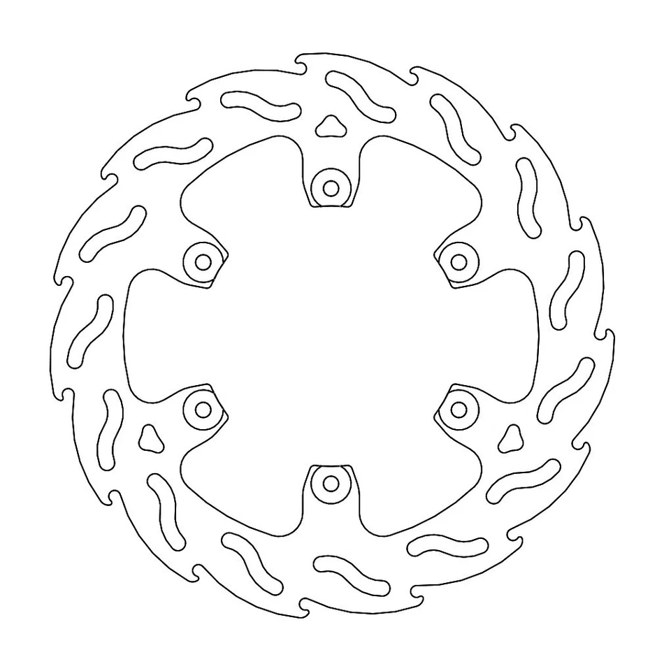 Disque de frein série Flame MOTO-MASTER 240 mm 110702 - Photo 1/1