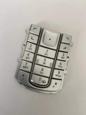 Teclado Original Nokia 6230 en Plateado Nuevo Original NOKIA Parte Foto 1 de 2