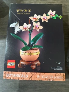 New LEGO Botanicals Mini Orchid Set Flower Centerpiece 10343 Damaged Box - Picture 1 of 7