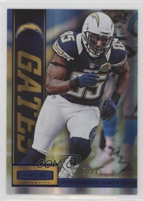 2013 Panini Rookies & Stars Longevity Sapphire /25 Antonio Gates #82 - Image 1 of 2