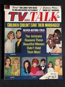 TV and TALK Magazine FEBRUARY 1970 MANNIX Dean Martin DORIS DAY - Picture 1 of 4