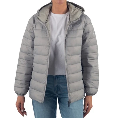 Alpine Swiss Eva Women’s Hooded Puffer Jacket | Lightweight Down Alternative - Image 1 of 4