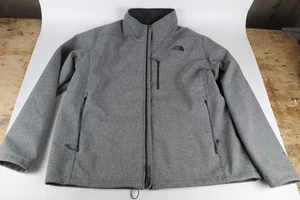 The North Face Men's Gray Heather Long Sleeve Pockets Full-Zip Jacket Size 2XL - Picture 1 of 12