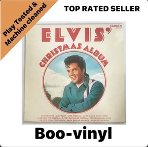 Elvis Presley "Elvis' Christmas Album" Vinyl LP Record EX / EX Condition - Imagen 1 de 6