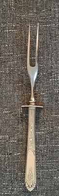 Royal Crest Promise Pattern Serling Silver Serving Fork - Image 1 of 4