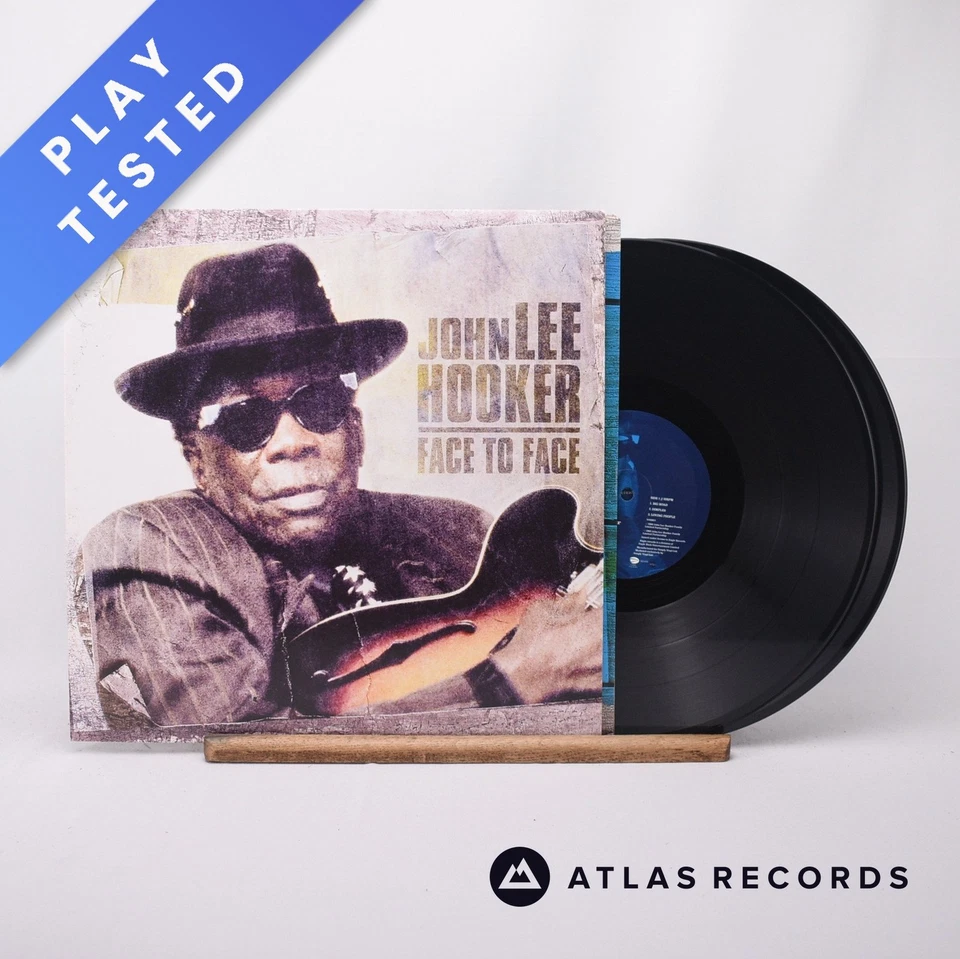 John Lee Hooker Face To Face Double LP Album Vinyl Record - NM/EX Foto 1 de 4