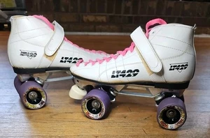 Vintage Rollschuhe Labeda LT429 Größe 8 Sure Grip Invader Plates Wicked Wheels - Bild 1 von 11