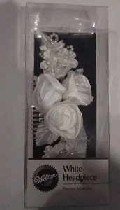 Wilton Floral weiß Kopfschmuck neu im Karton - Bild 1 von 4