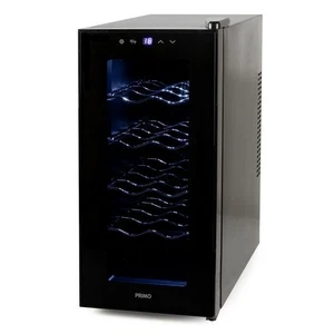 Nevera para vinos PRIMO PR170WK - independiente - 10 botellas negra mercancía B - Imagen 1 de 11