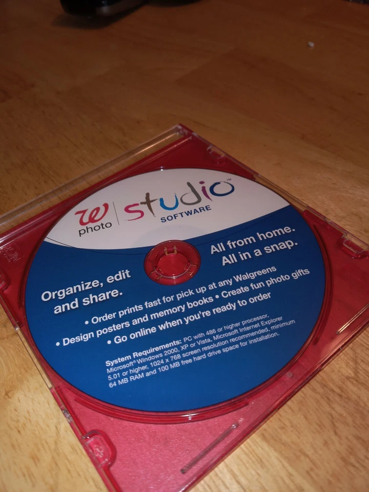 Walgreens Photo Studio Software Organize/Edit/Share All From Home All in a Snap - Image 1 of 1