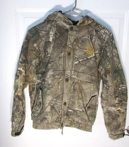 Insulated Jacket, Realtree, Hooded Camo, Pn. 5246, size L (10-12) Previously Qwn - Picture 1 of 6