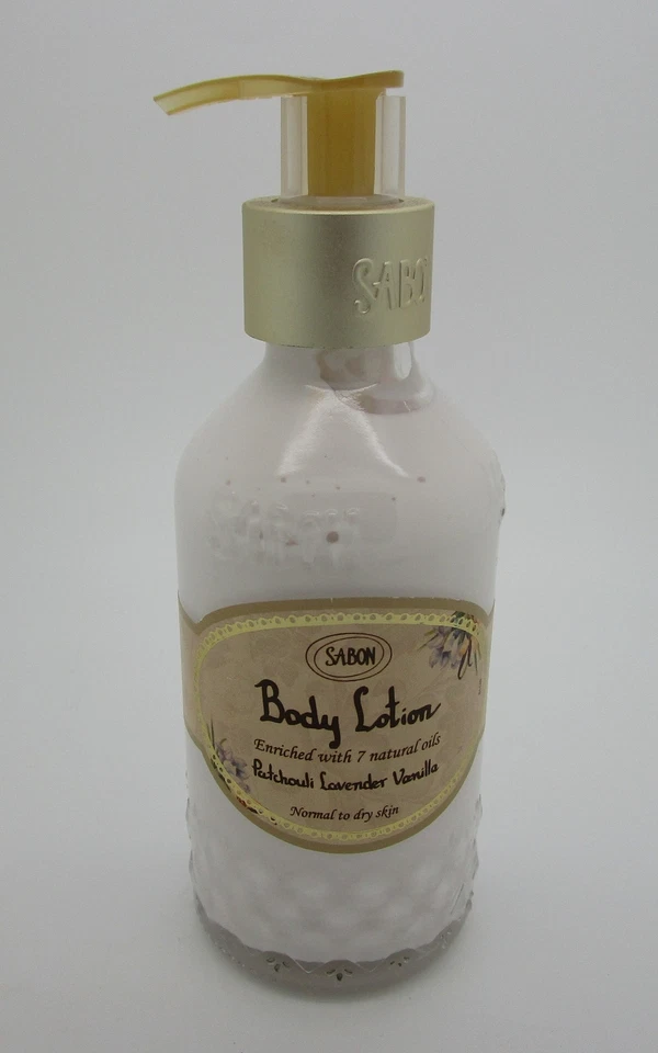 Лосьон для тела PATCHOULI LAVENDER VANILLA Sabon 7 жидких унций - Изображение 1 из 1