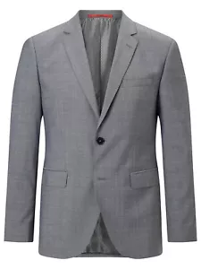 NEW HUGO BOSS JEFFERY TEXTURED WOOL REGULAR FIT SPORT COAT BLAZER JACKET 40 REG - Foto 1 di 4