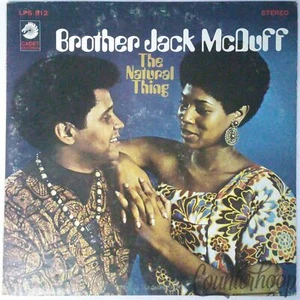 Brother Jack McDuff- The Natural Thing VG 1968 Cadet Richard Evans/Phil Upchurch - Imagen 1 de 2