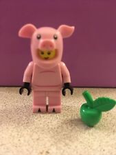 LEGO Series 12 Piggy Suit Guy Pig Pink Tail 71007 Boy Minifigure Costume