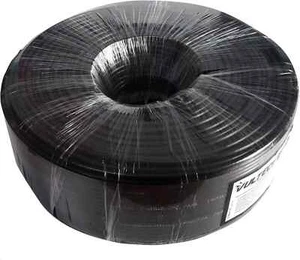 RG59 Cavo Rame Mini coassiale 200 mt coax Nero Diametro 4mm Videosorveglianza - Photo 1/3
