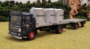 * 1/50 * Corgi Classics * Leyland Super Comet Trailer + Vats * Guinness * BOXED - Picture 1 of 13