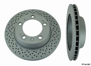 2 ATE COATED REAR Brake Rotor For Porsche NON CERAMIC DISC Boxster Cayman VERIFY - Picture 1 of 1