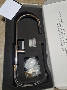 Rohl Taurio TR55D1LBAPC Kitchen Faucet PullDown Spray Polished chrome - Picture 1 of 5