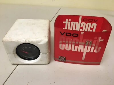 NOS VDO Cockpit 350-040 Oil Pressure Gauge 0-70 PSI Vintage Germany Made - Image 1 of 4