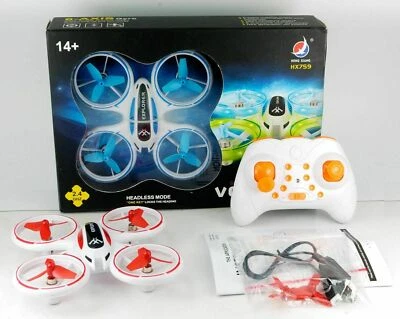 Mini LED Quadcopter For Beginners (RED) - Image 1 of 3