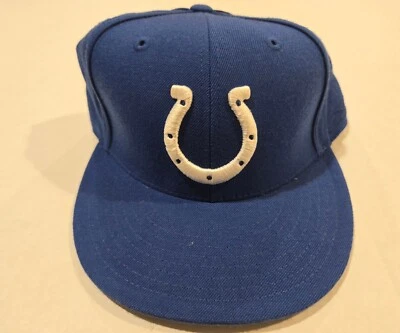 Кепка Baltimore/Indy Colts Reebok облегающая синяя размер 7 1/2 - Изображение 1 из 4
