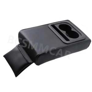 Car Armrest Cover Center Console Storager Organizer Accessories With Cup Holder - Picture 1 of 14