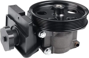 Power Steering Pump with Pulley & Reservoir Compatible with Ford Focus 2006 2007 - Picture 1 of 7