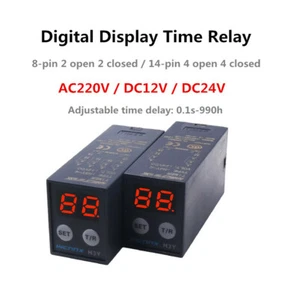 H3Y-2/4 Electronic Digital Display Delay Time Relay AC220V/DC12V/DC24V - Picture 1 of 12