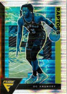 OG Anunoby 167 2020-21 Panini Flux Factory Set Pulsar