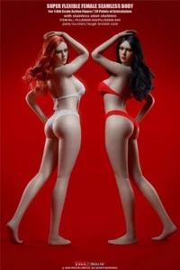 1:6 TBLeague S42 Europe Girl Seamless Body Pale Skin Large Breast Figure W/ Head - Picture 1 of 19