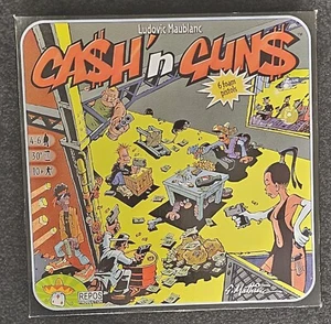Cash N Guns Board Game Ludovic Maublanc REPOS Production 2005-2008 1st Ed OOP - Picture 1 of 2