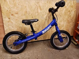 Zoom balance bike boys ages +2 blue rear v brake - Picture 1 of 9