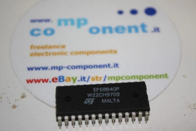 EF68B40P STMicroelectronics Family 6800 MOS Programmable Timer - 1 Pcs (C9) - Image 1 of 4