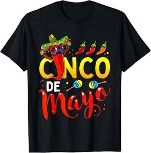 Mexican Fiesta 5 De Mayo T-Shirt - Picture 1 of 4