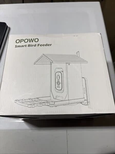OPOWO Bird Feeder with Camera, 4MP HD AI Identify Smart Bird House Camera wit - Picture 1 of 3