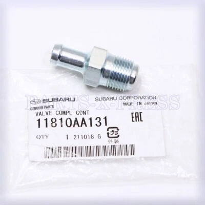 11810AA131 NOVO ORIGINAL DO FABRICANTE SUBARU FORESTER PCV VÁLVULA OUTBACK LEGACY IMPREZA BRZ - Imagem 1 de 4
