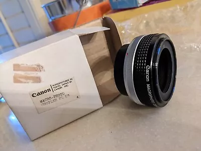 Vintage Canon Macro-Photo Coupler FL 55 NOS OEM 55MM EXCELLENT SHAPE  - Image 1 of 4