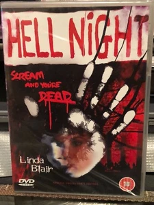 Hell Night (DVD) PAL FORMAT! REGION 2! Linda Blair, Tom DeSimone, BRAND NEW! - Picture 1 of 3