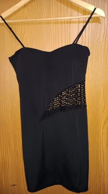 Mini Vestido Cristina Mujer Talla Pequeña Lado Red Con Sujetador Acolchado Formal Informal Foto 1 de 4