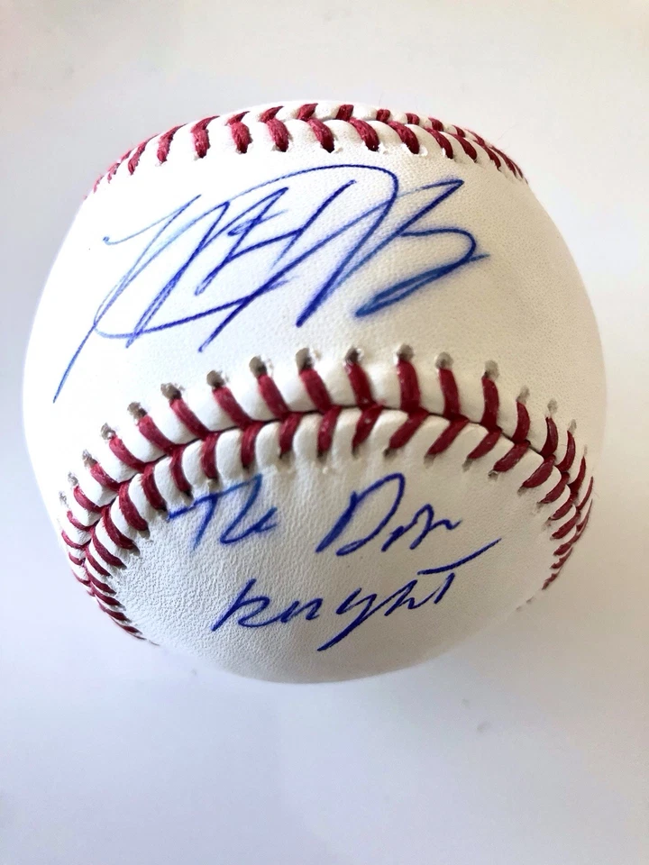 Matt Harvey Mets de Nueva York Autografiado Firmado Inscrito OMLB Béisbol (MLB Auténtico) Foto 1 de 1