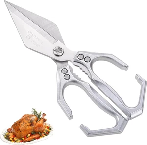 Kitchen Shears,Poultry Scissors,Stainless Steel Heavy Duty Scissors,Universal Me - Picture 1 of 12