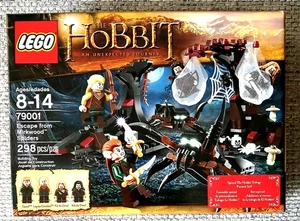 2012, SEALED LEGO 79001 LOTR Hobbit  Escape From Mirkwood Spiders,  NEW - Picture 1 of 5