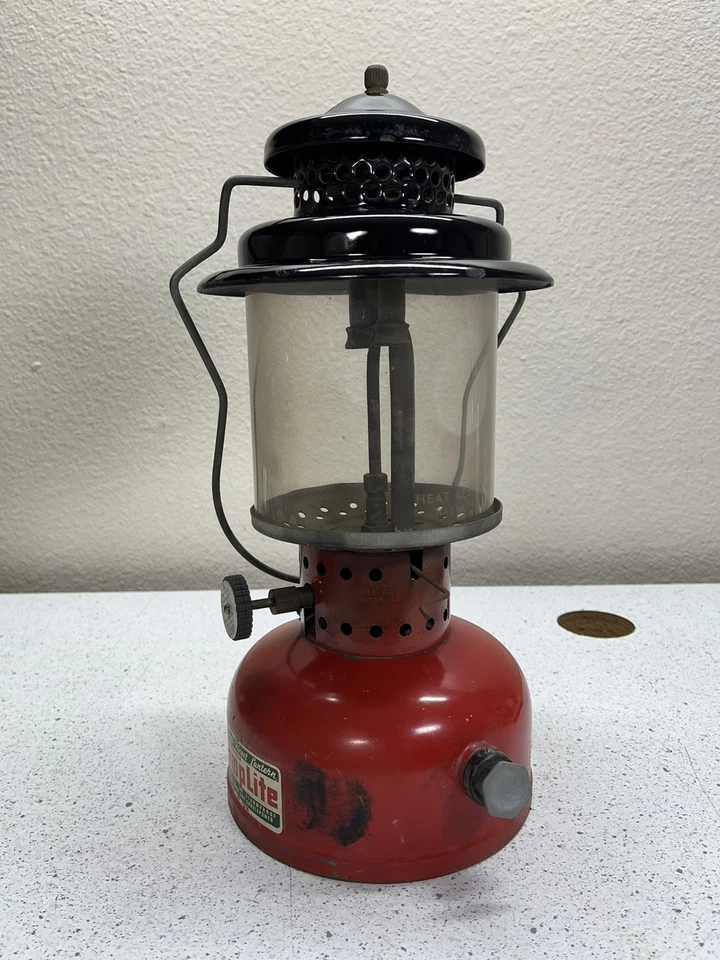 De colección Scotsman Kamplite #RL-32B con Linterna Globe Camp Original Foto 1 de 4